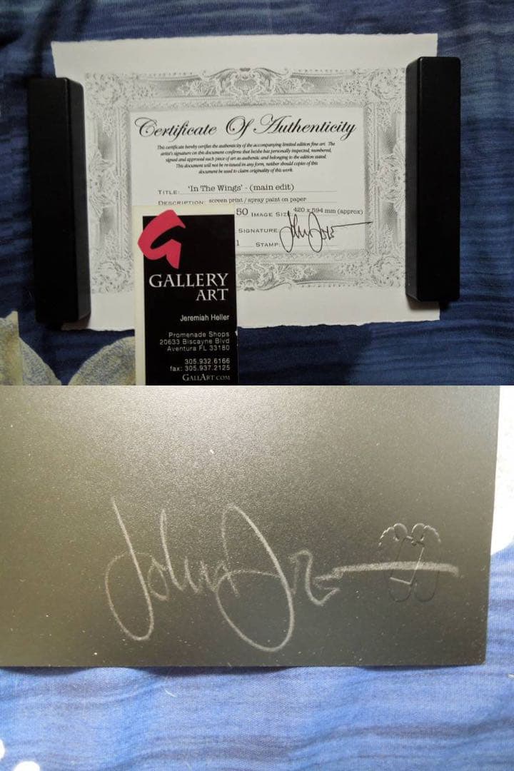 レア 限定50枚 John Doe in the wings ジョン・ドウ