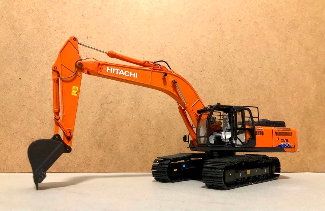 HITACHI日立建機 ZAXIS330LC-6 油圧ショベル1/50ミニカー