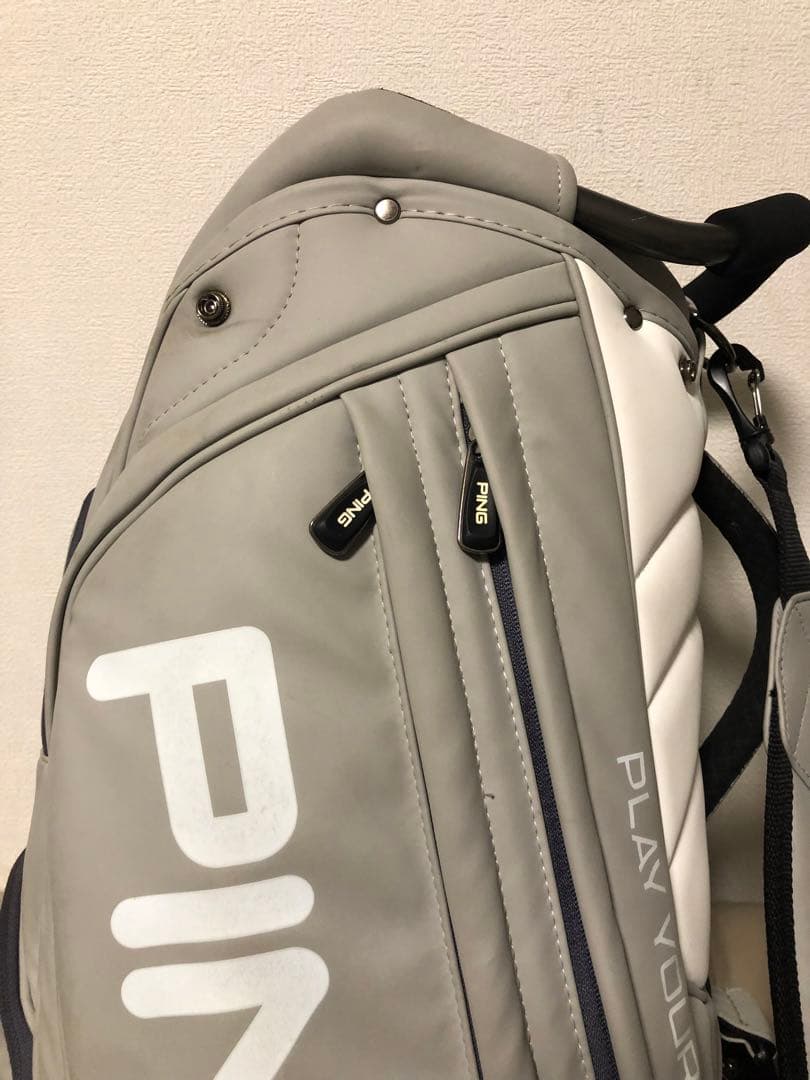 【送料込み】廃盤希少品　ミスターピン　PING ソフトPU キャディバッグ