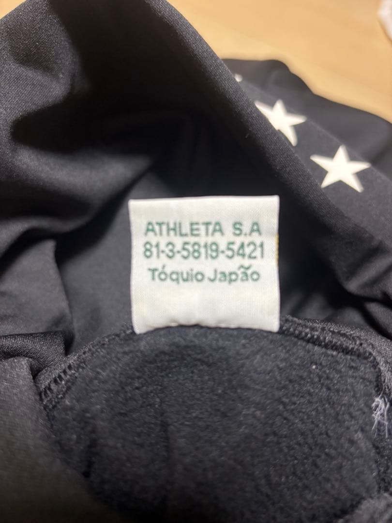 【美品】ATHLETA アスレタ 上下セットセットアップ 黒 M