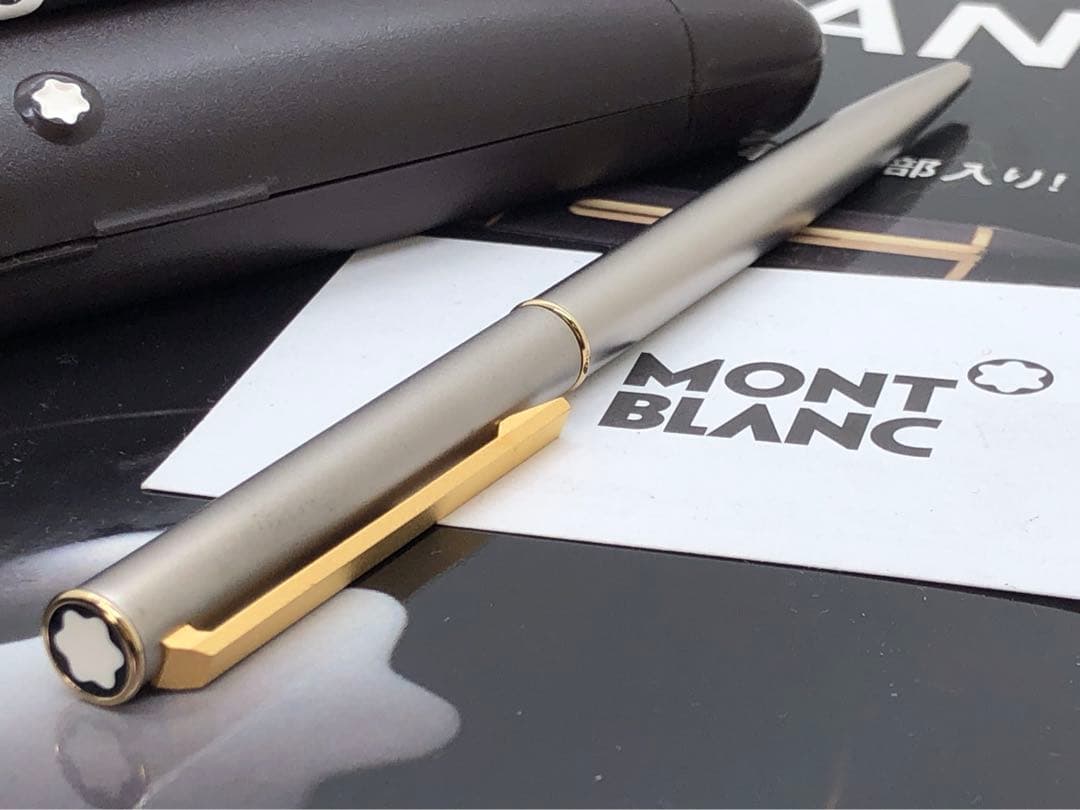 ※稀な逸品であるチタノ★高価なチタニウム素材を駆使したNo17200★モンブラン