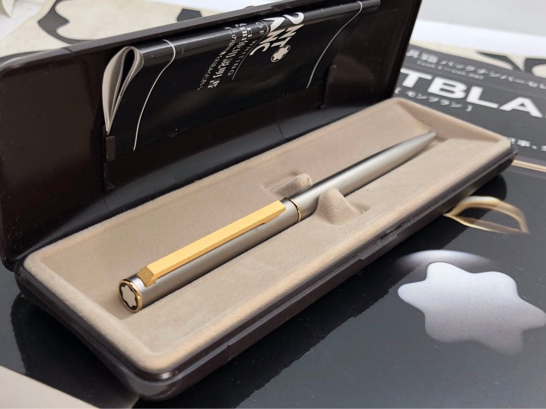 ※稀な逸品であるチタノ★高価なチタニウム素材を駆使したNo17200★モンブラン