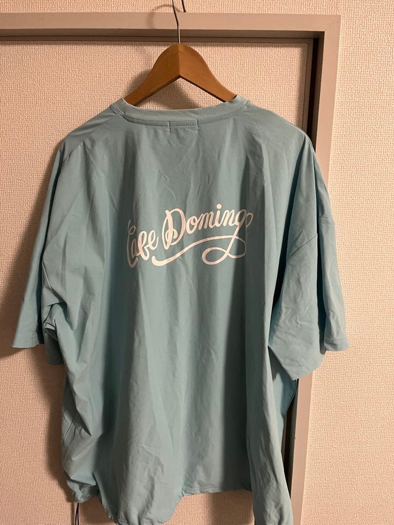 【極美品/Domingo】NJ SQUEEZE TEE 水色 L