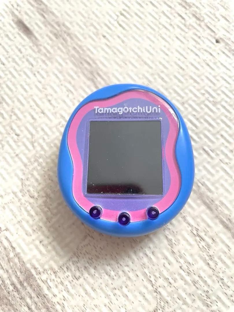 【Tamagotchi uni】たまごっち ユニ　ブルー　美品　起動確認済み◉