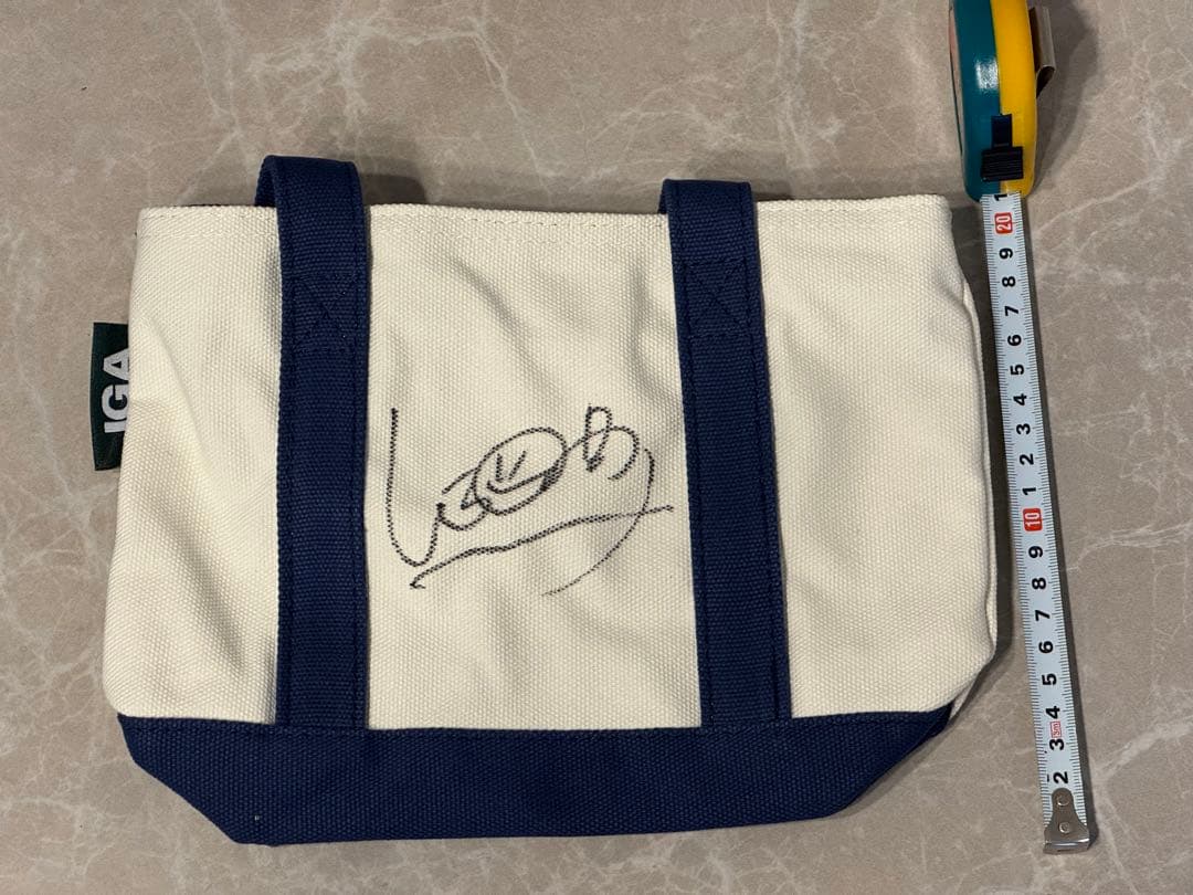 【直筆/未使用】渋野日向子選手サイン入り　カートバッグ　日本女子オープン2021