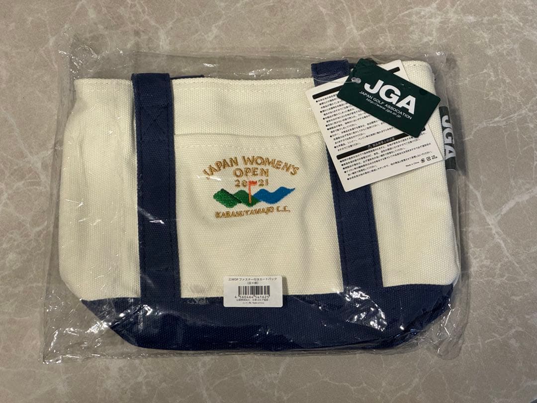 【直筆/未使用】渋野日向子選手サイン入り　カートバッグ　日本女子オープン2021