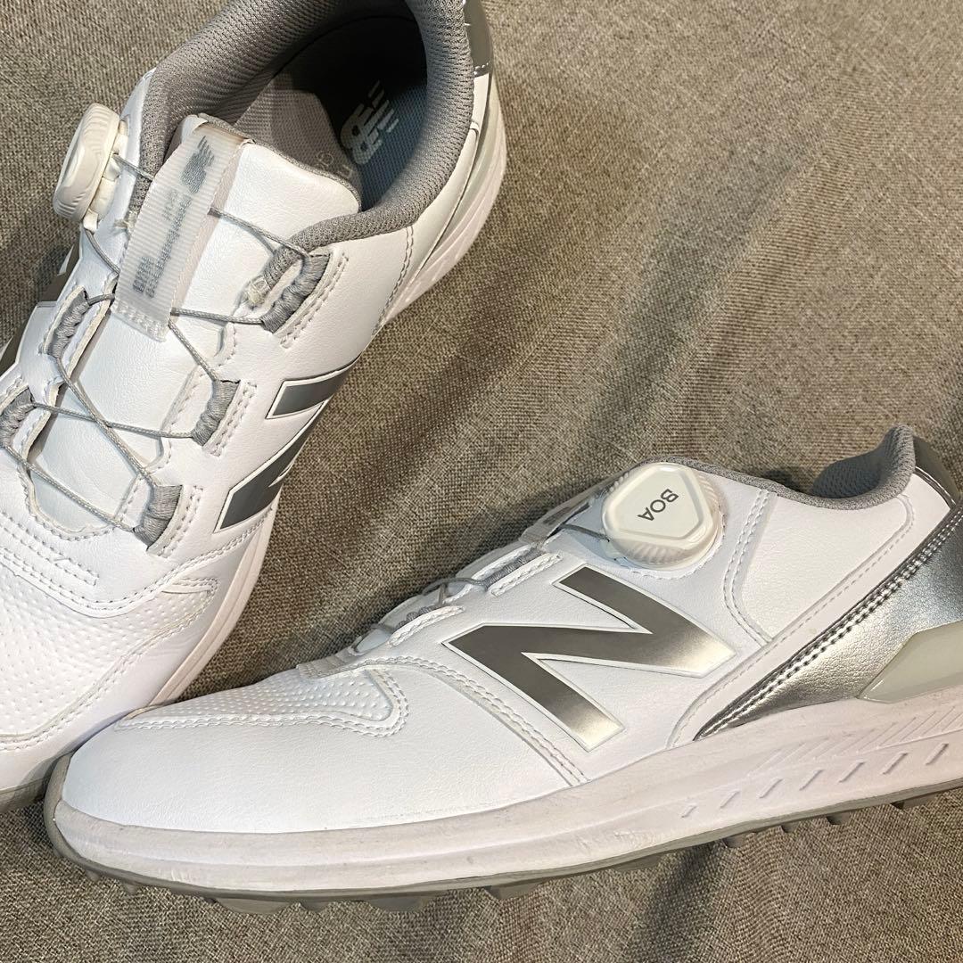 en　ニューバランスゴルフ　シューズ　25㎝　スパイクレス