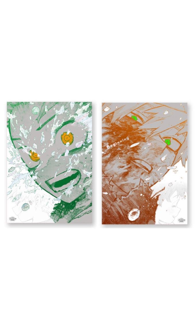 こ*こ様 ヒロアカ原画展　A2アートポスターセット