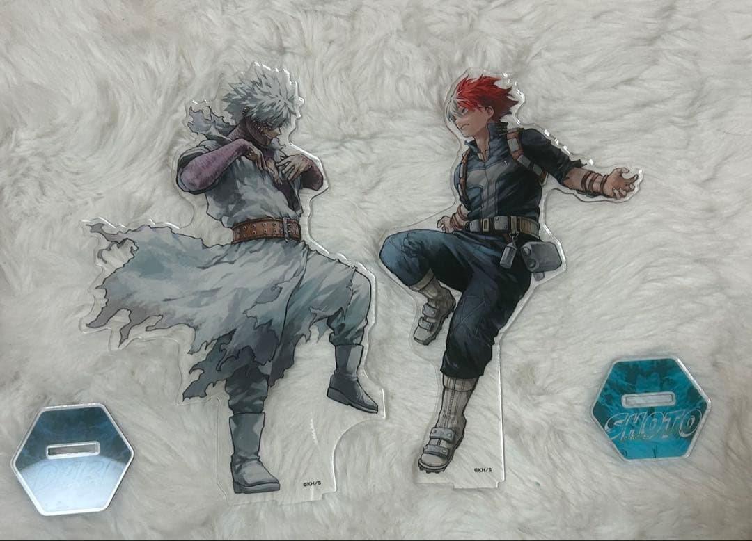 L*n様 僕のヒーローアカデミア 原画展 轟焦凍 荼毘 アクリルスタンド