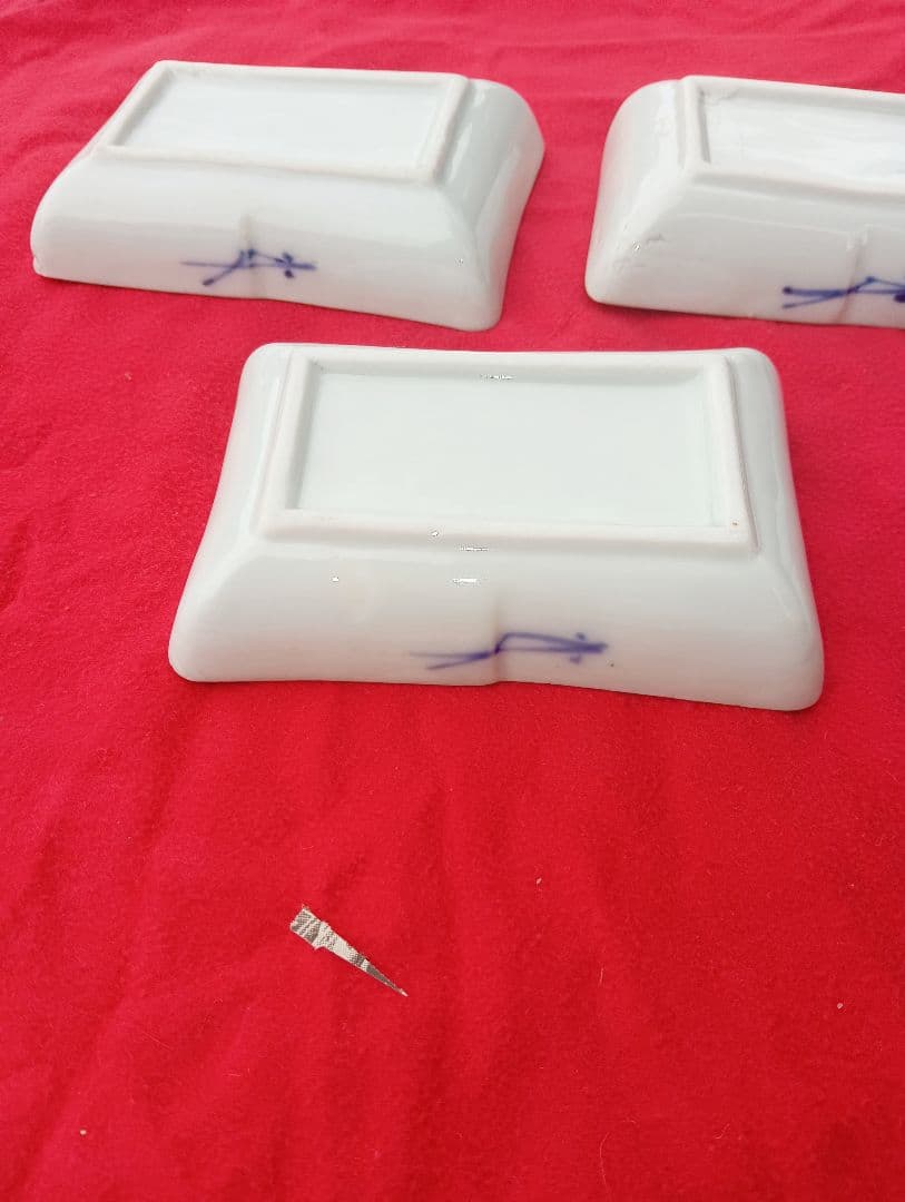 古伊万里　小皿　角皿　５枚