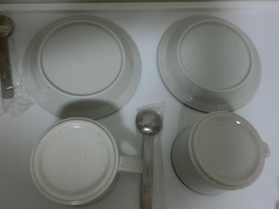 レア　ミスド　ティーカップ＆ソーサー＆スプーン　2セット　紅茶　レトロ　ノリタケ