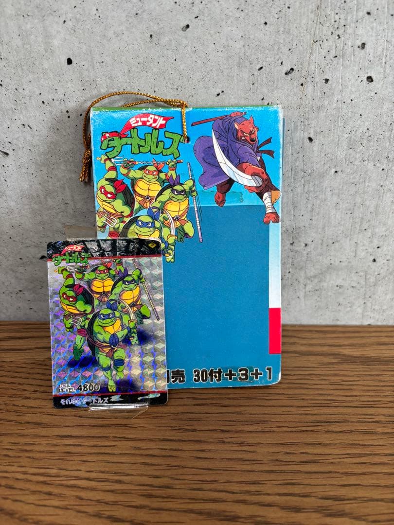 超激レア 未開封 ミュータント タートルズ PPカード 34袋入