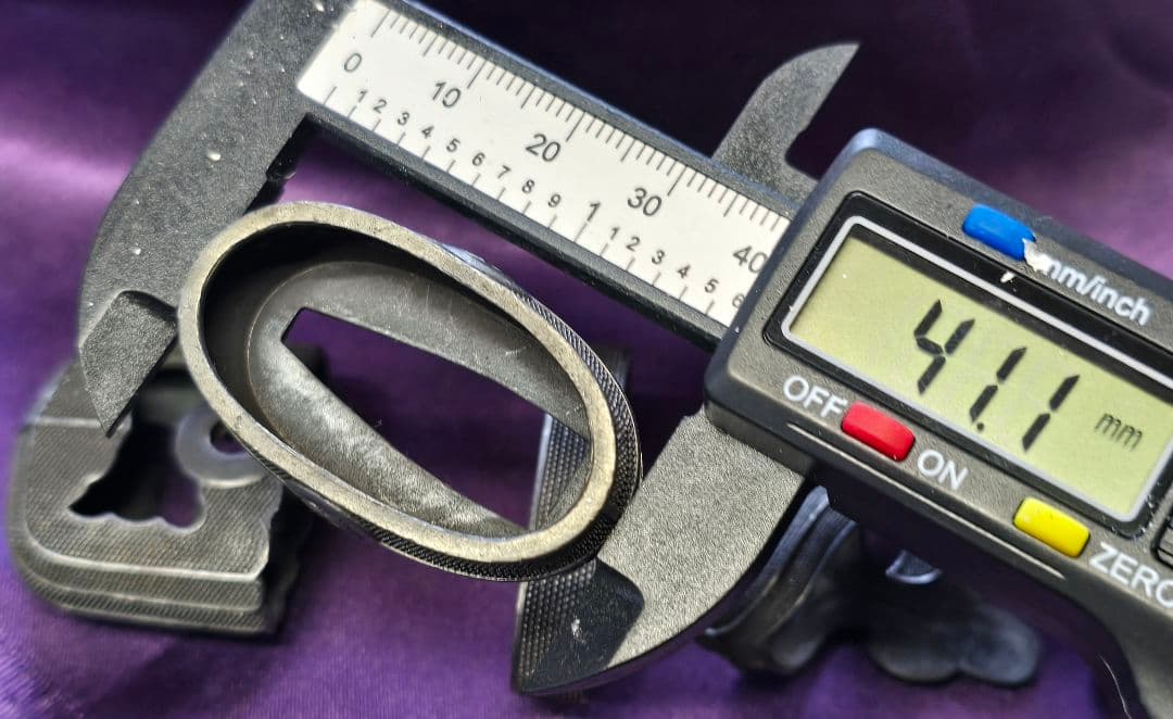 半太刀装具　鷹羽纹 大縁41mm