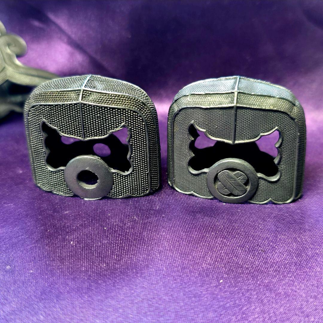 半太刀装具　鷹羽纹 大縁41mm