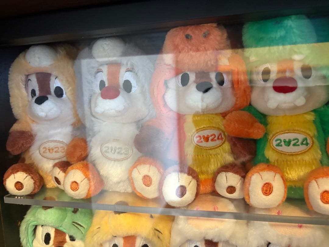 ディズニー チップとデール 干支ぬいぐるみセット ケースは付いておりません