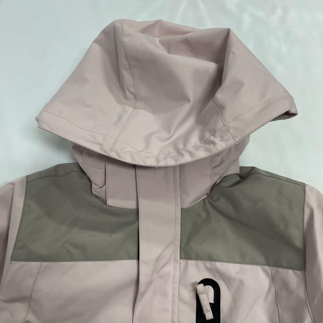 ARBN ピンク×黒 スキーウェア 上下セット130cm AB43WW1533J