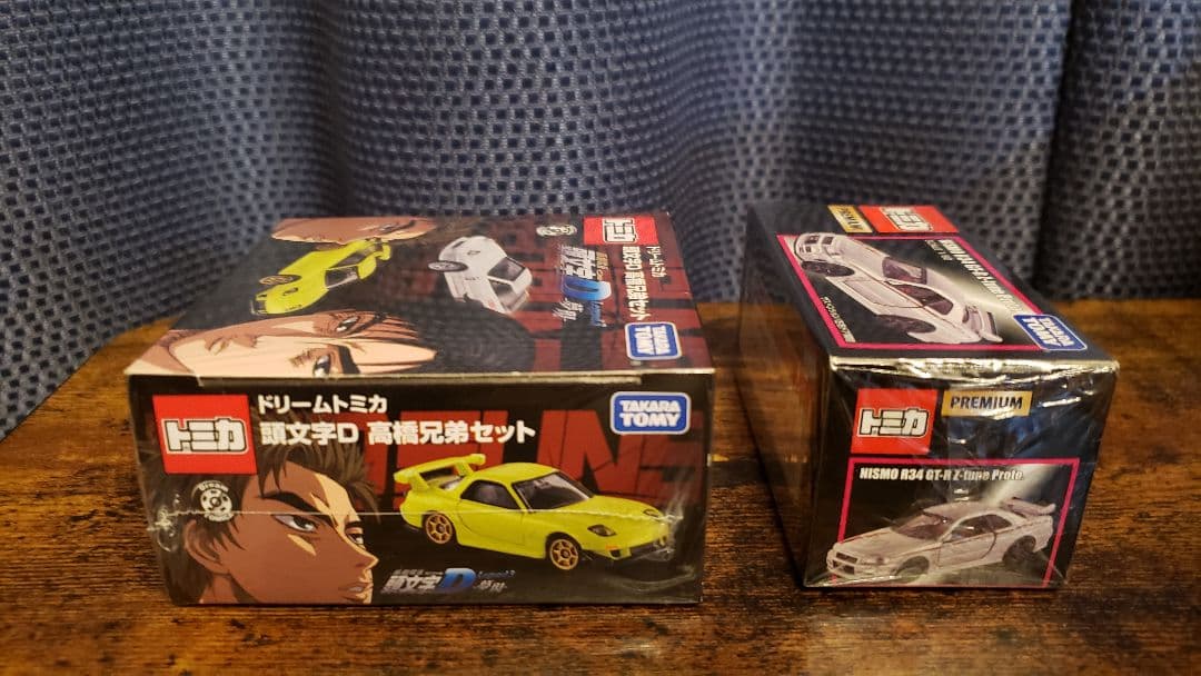 ■新品２個セット■ドリームトミカ■頭文字D高橋兄弟セット■ニスモR34GT-R■