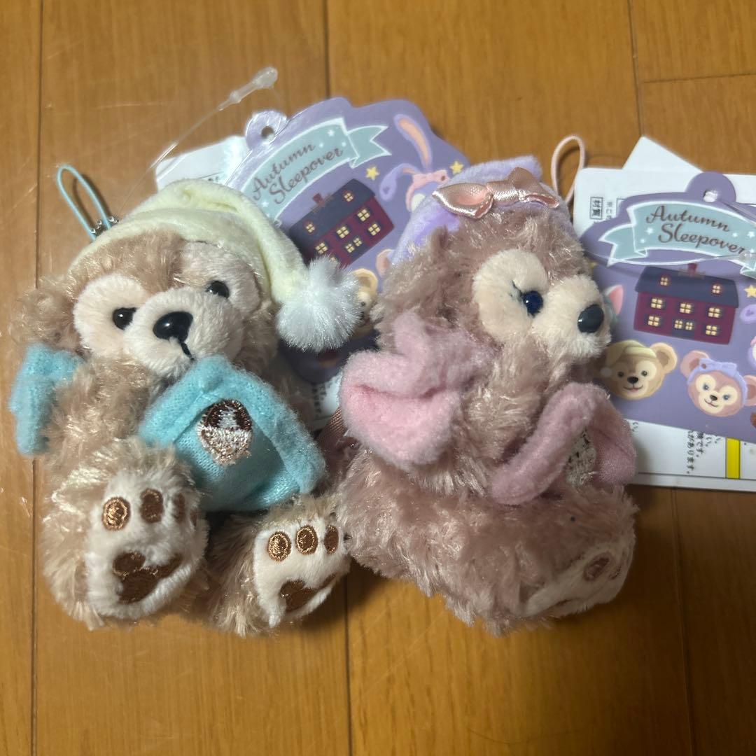 ダッフィーフレンズ ぬいぐるみバッジ、ストラップ7個セット