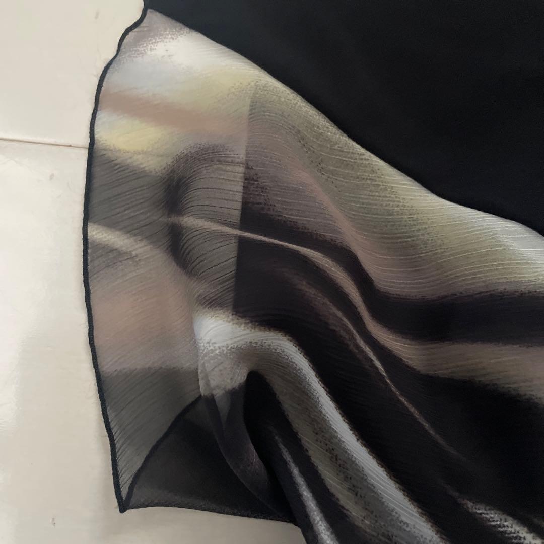 チャコット　フレアロングスカート ブラック　M 最終お値下げ