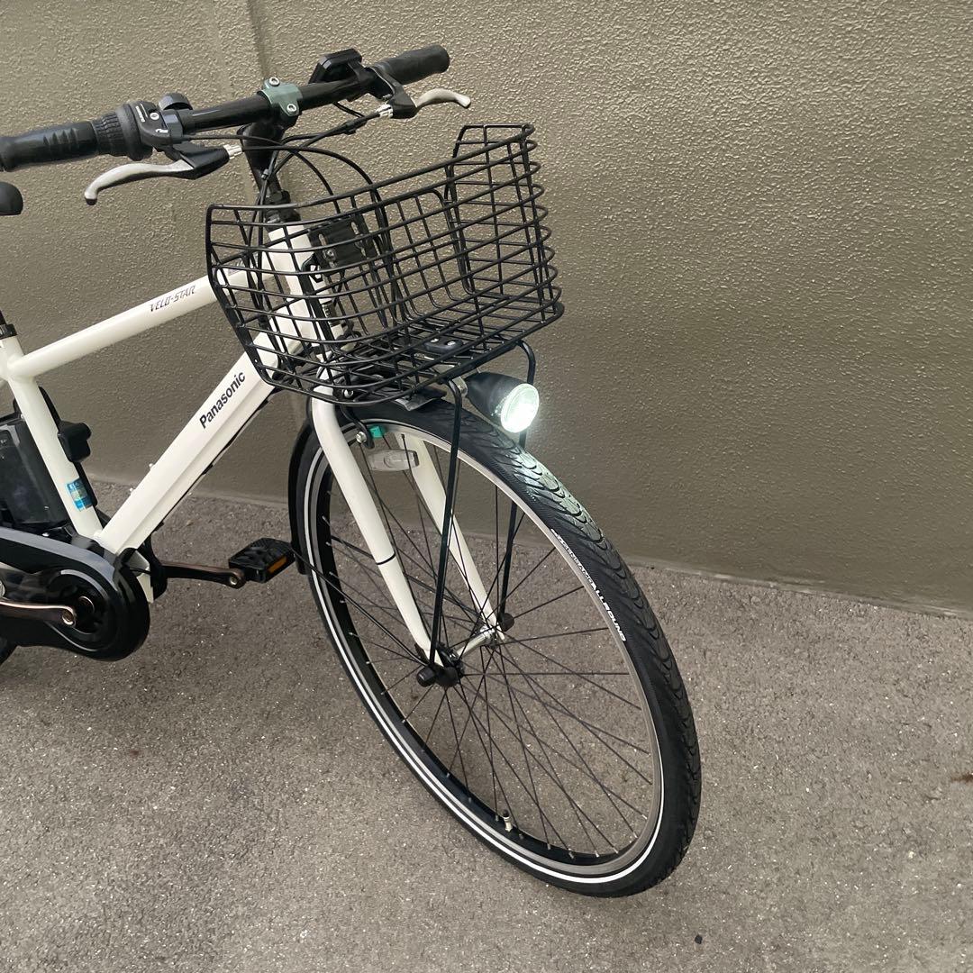 パナソニック電動アシスト自転車 ホワイト スポーツ型