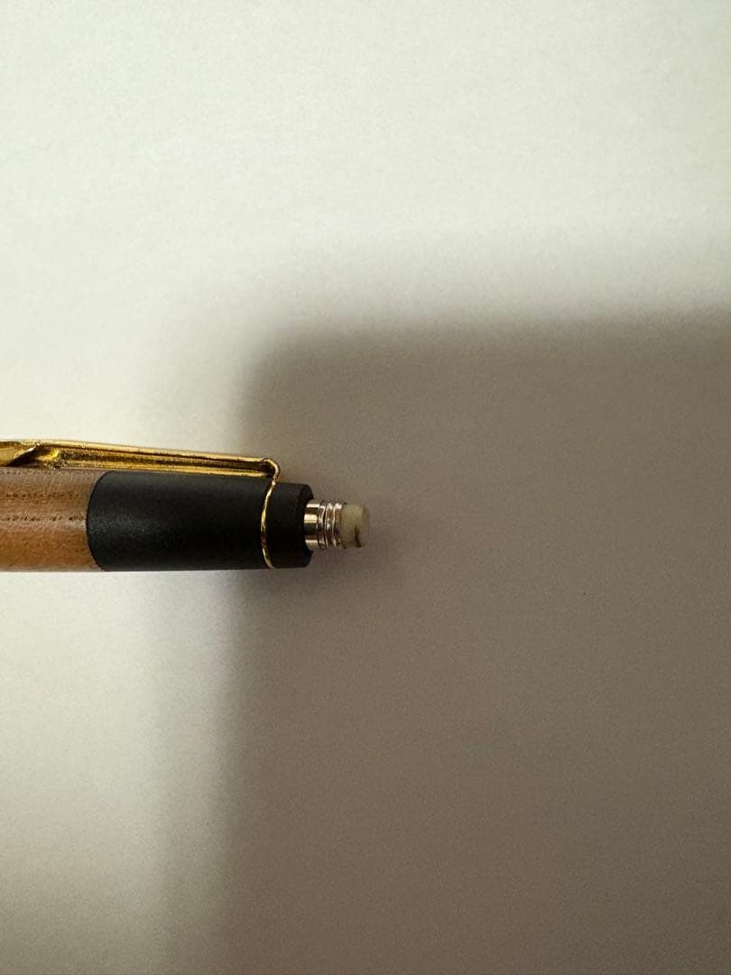 野原工芸 欅 シャープペンシル 旧型 ゴールド金具