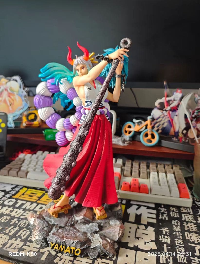 ワンピース ヤマト(大和) ガレージキット フィギュア1/8popサイズ