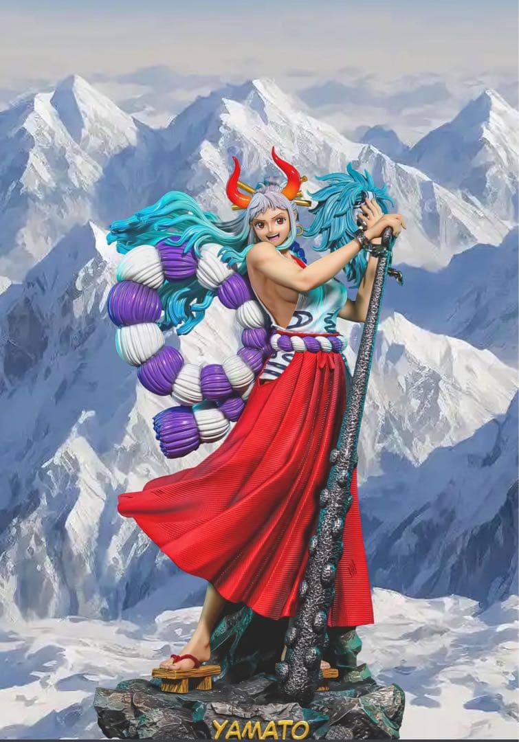 ワンピース ヤマト(大和) ガレージキット フィギュア1/8popサイズ