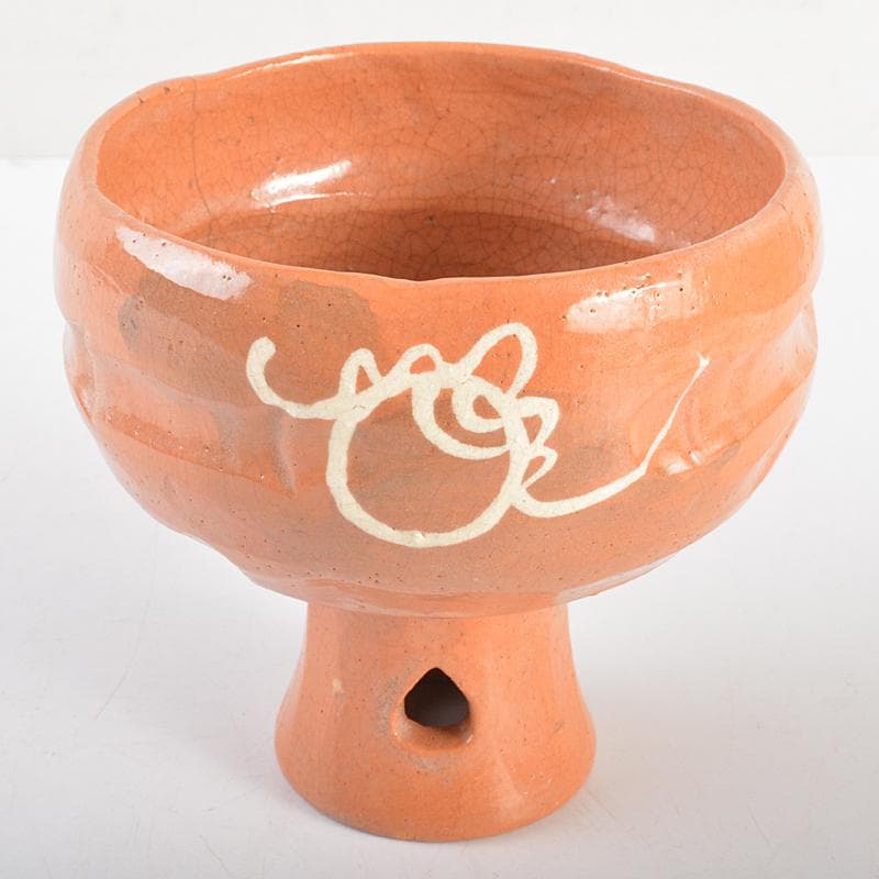 茶道具　松阪萬古焼　初午茶碗　裏千家十四代淡々斎極め箱　M　R6996