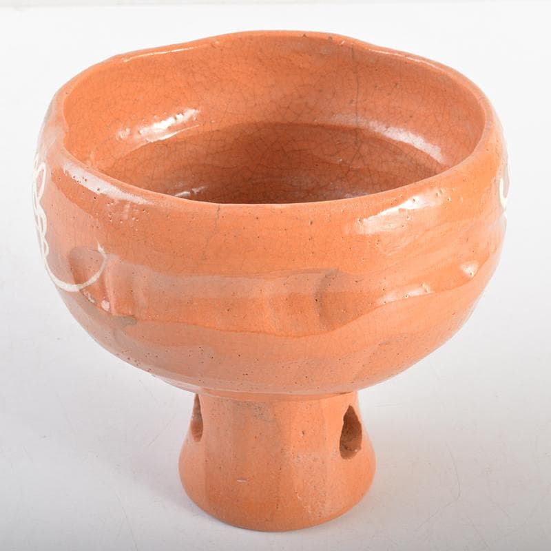 茶道具　松阪萬古焼　初午茶碗　裏千家十四代淡々斎極め箱　M　R6996