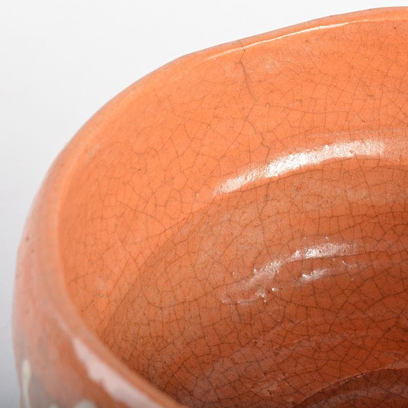 茶道具　松阪萬古焼　初午茶碗　裏千家十四代淡々斎極め箱　M　R6996