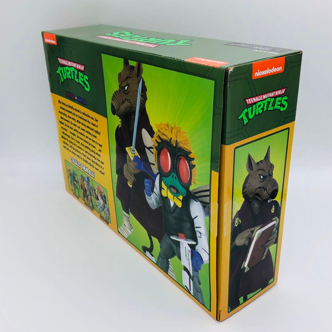 NECA ネカ TMNT タートルズ スプリンター バクスター フィギュアセット