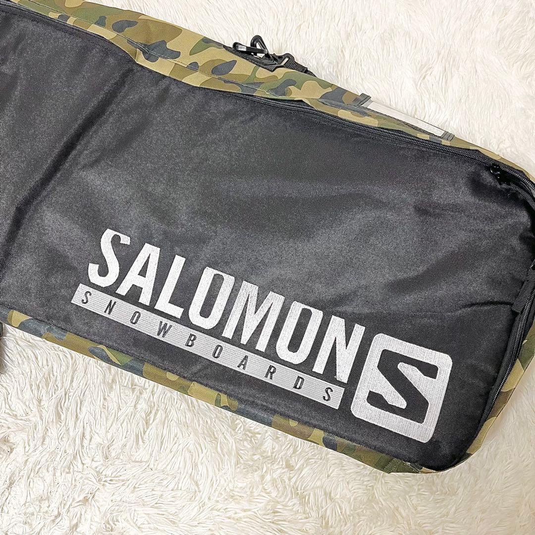 【美品】SALOMON スノーボードケース 160cm対応 カモフラ