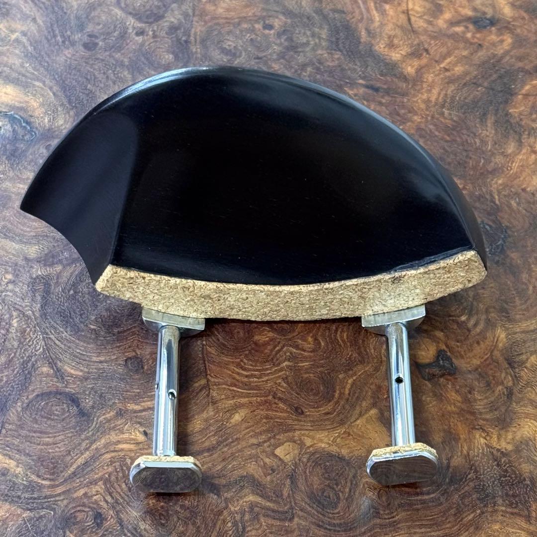 【新品】ビオラ用あご当て（エボニー／クローム金具）4種類セット！