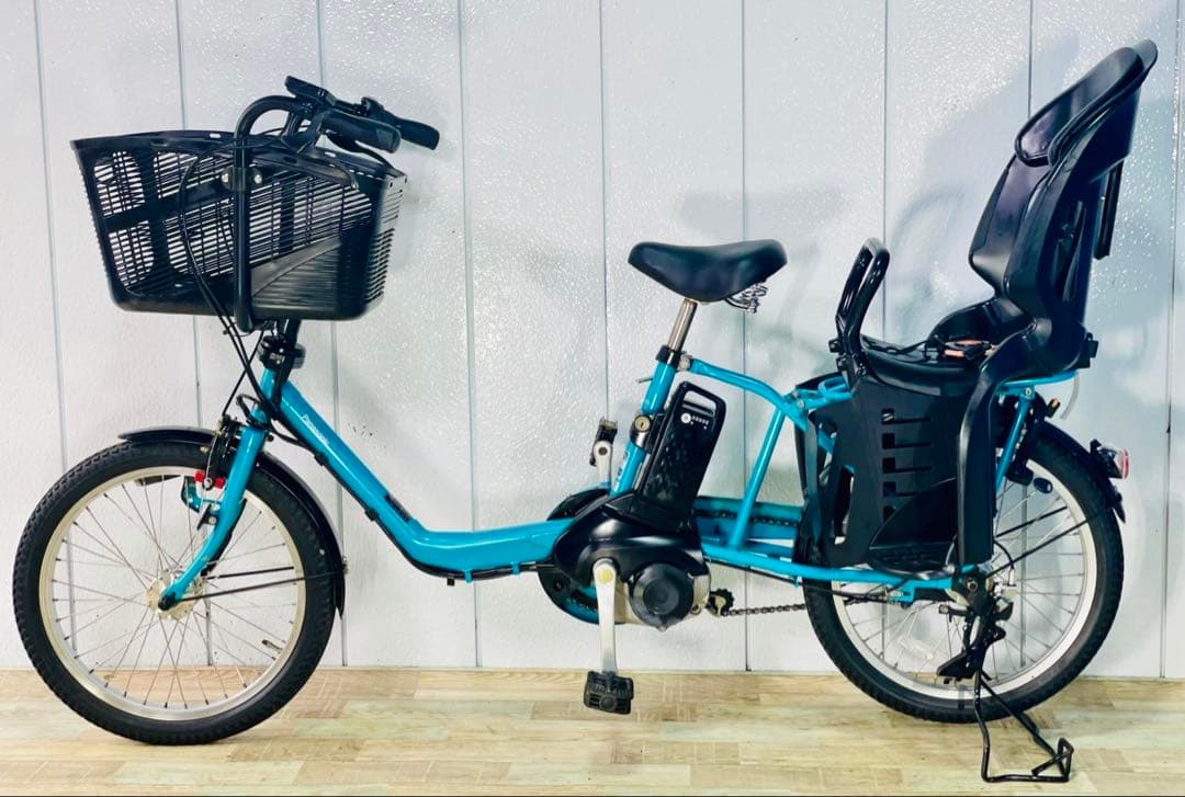 2957パナソニック12アンペア　3人乗り対応子供乗せ　電動アシスト自転車