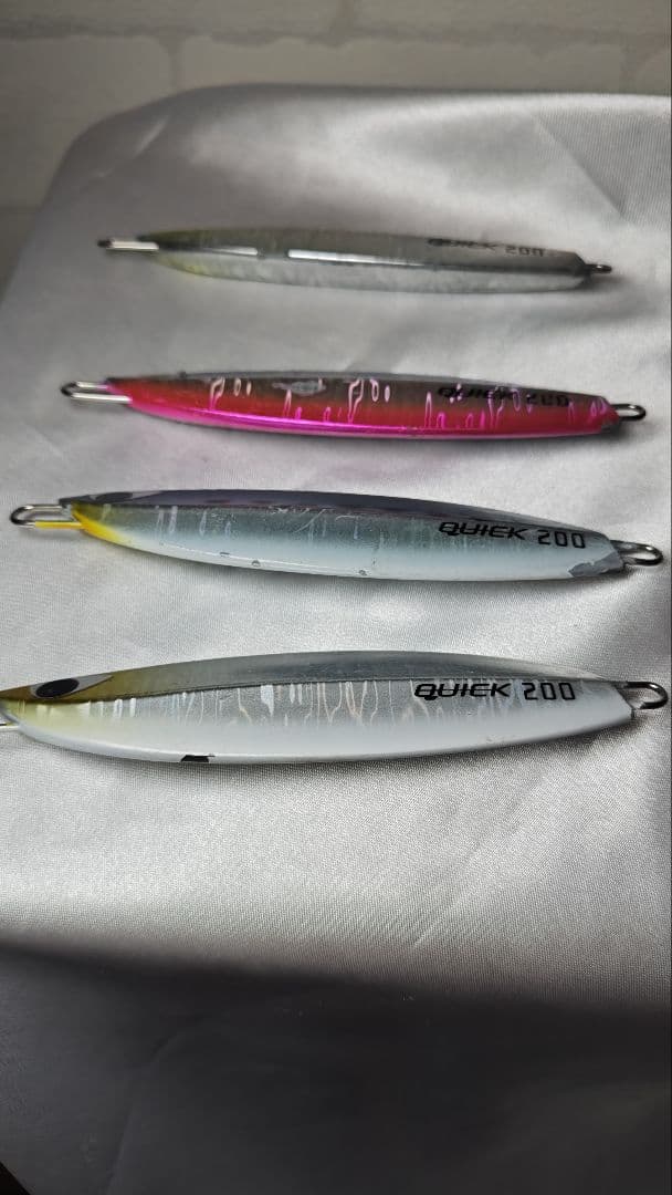 クイックゼロワン200×4 180 150 TGベイト120×2 80