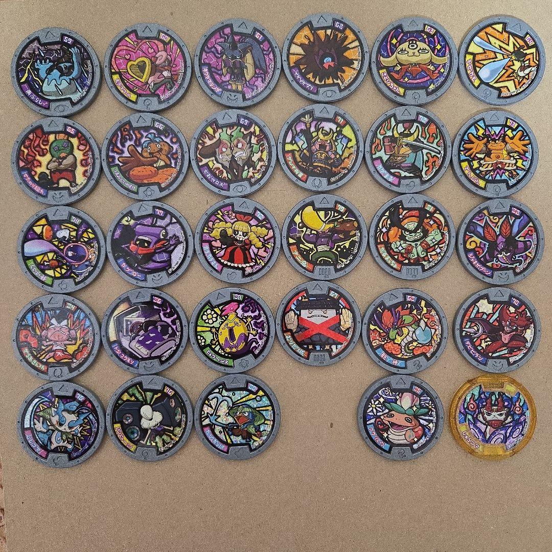 204妖怪メダル130枚（パック第1章復刻版、第2章～第5章）