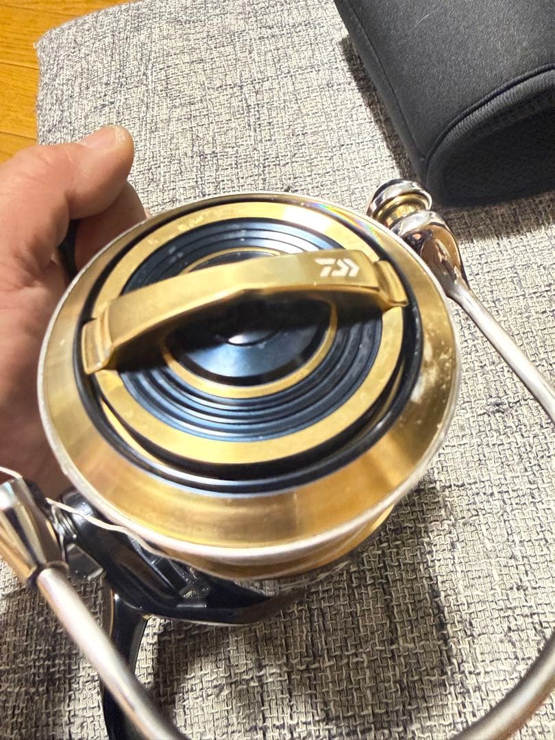 極上品20ソルティガ14000XHスピニングリール 巻き軽、ケース付き箱無し