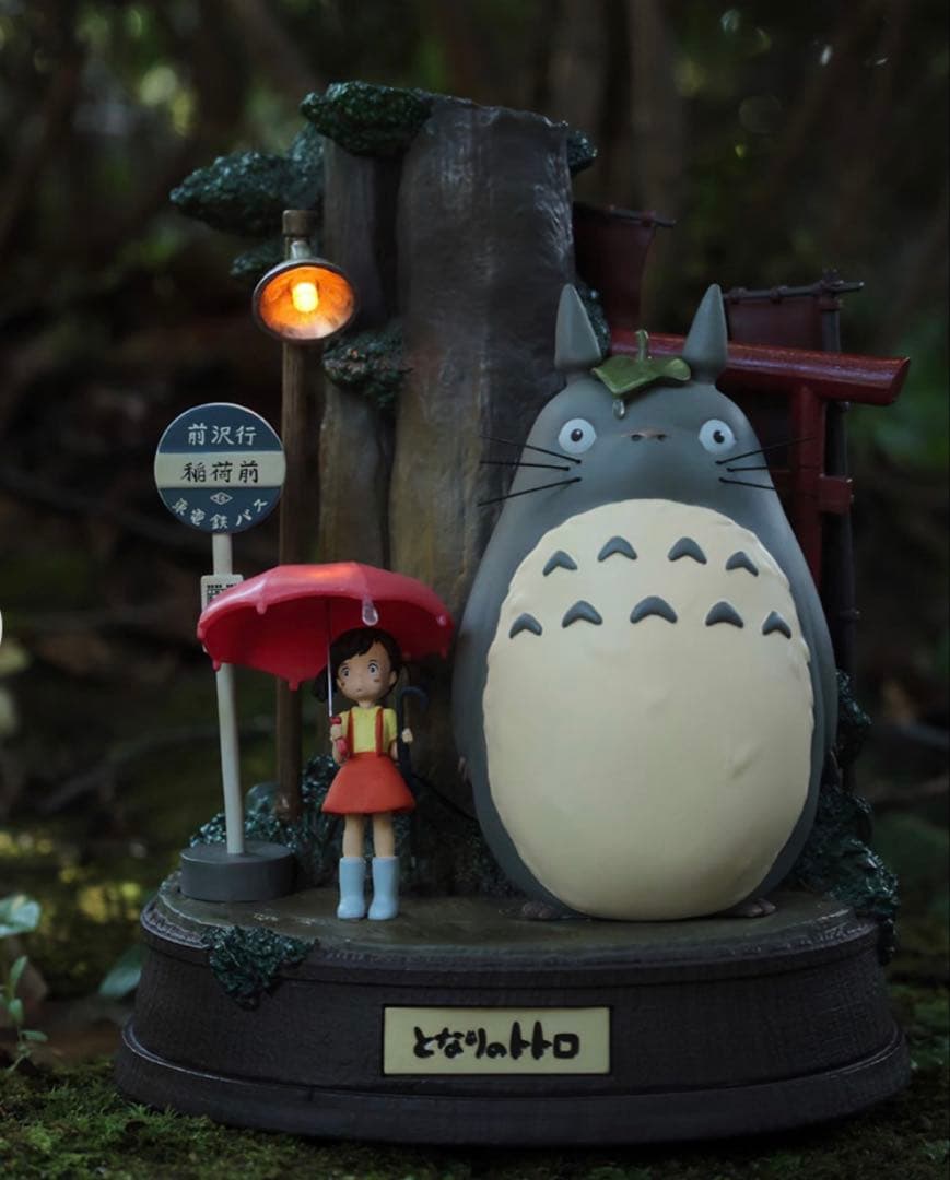 となりのトトロ ライトアップジオラマ 劇場ポスターアート未開封