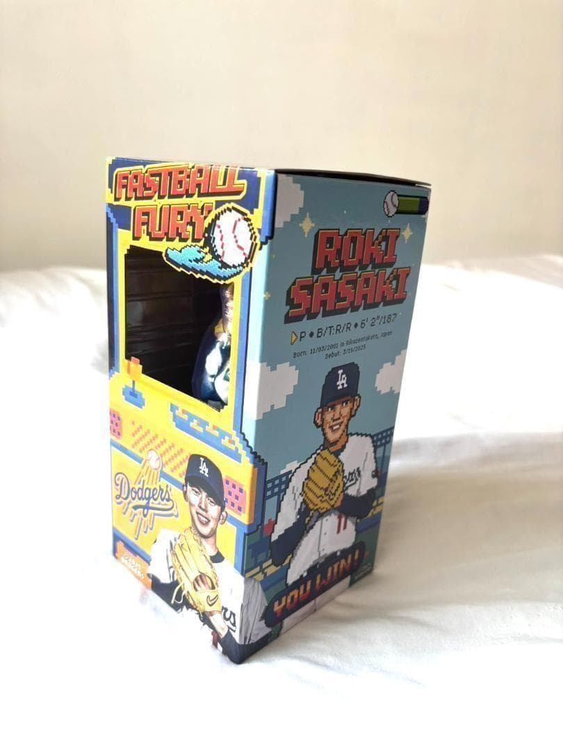 8/4来場者限定 ロサンゼルス ドジャース 佐々木朗希 ボブルヘッド