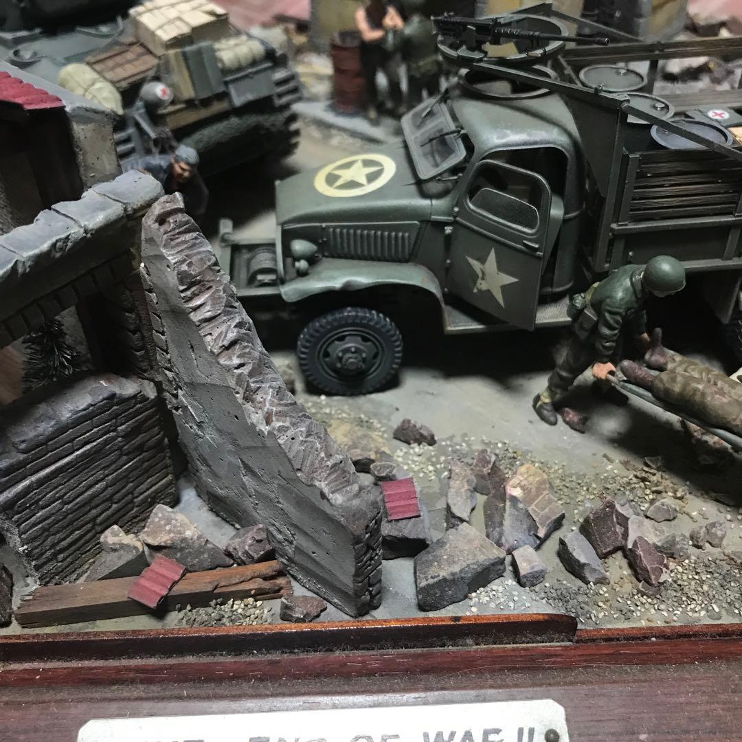 1/35 スケール 軍用トラック 戦車 ディオラマ