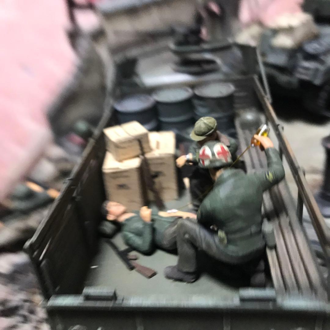 1/35 スケール 軍用トラック 戦車 ディオラマ