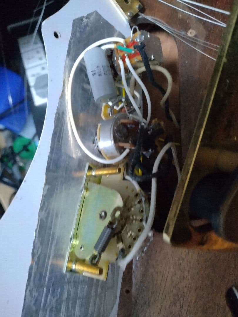 コンポーネント ホローボディゴールドパーツ テレキャスター