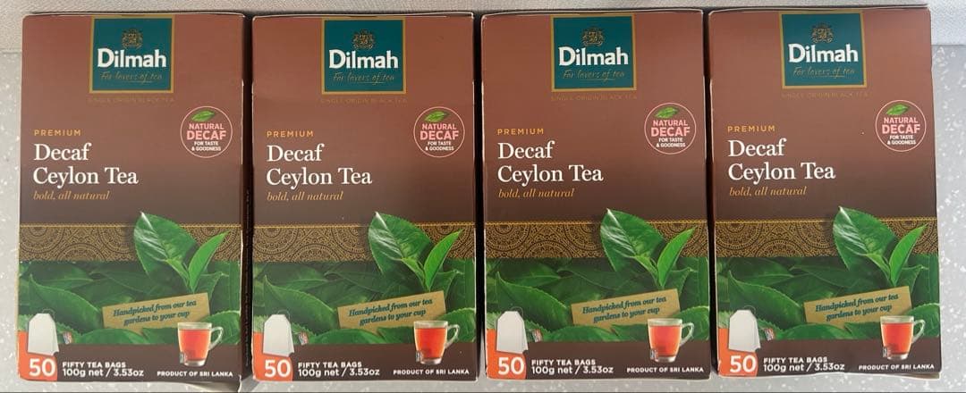 デカフェ　ディルマ Dilmah 紅茶 スリランカ ティーバッグ セイロンティー