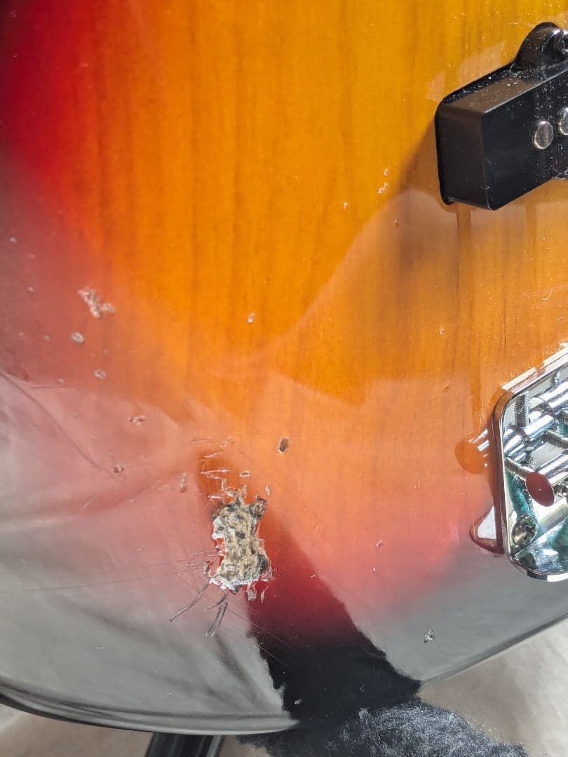 Bacchusフレットレスベース BJB-1R-FL サンバースト