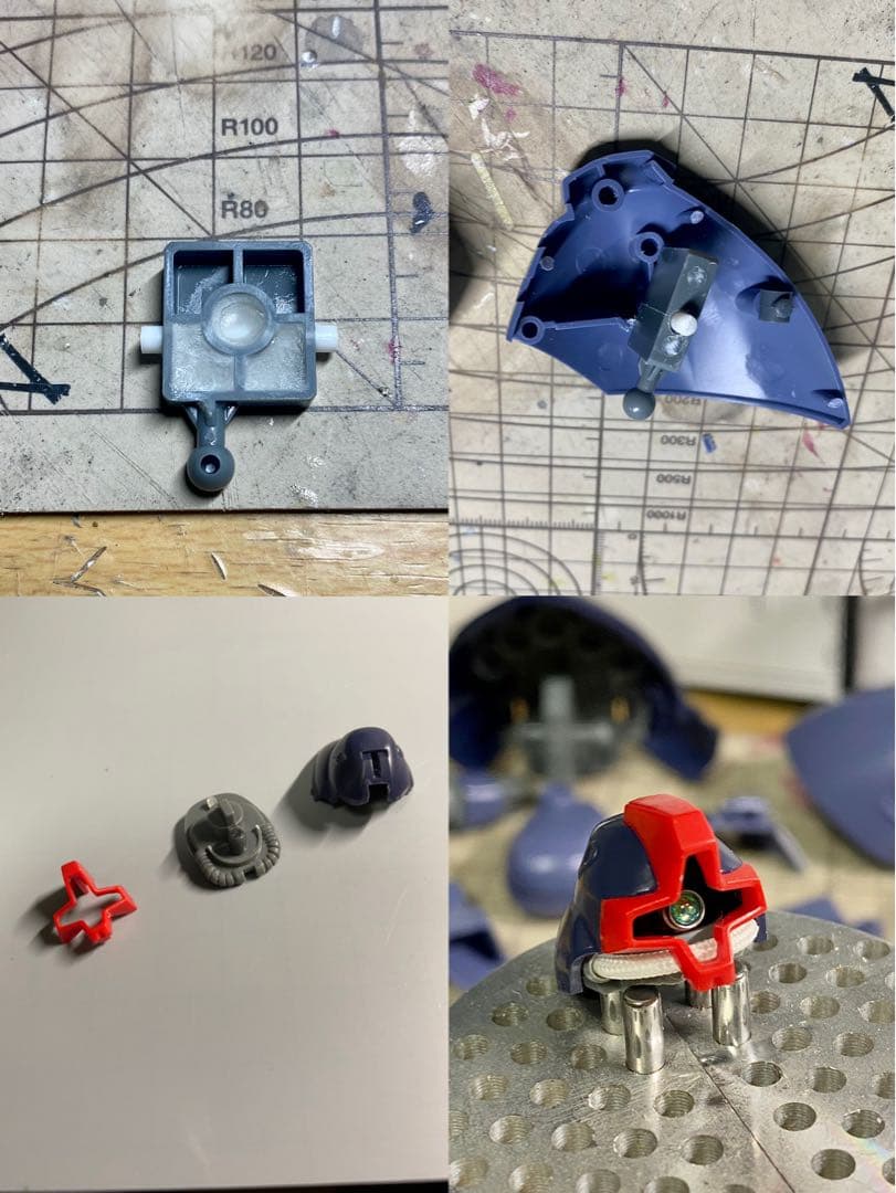 ガンプラ HGUC 1/144 リックドムIIカリウス機 完成品