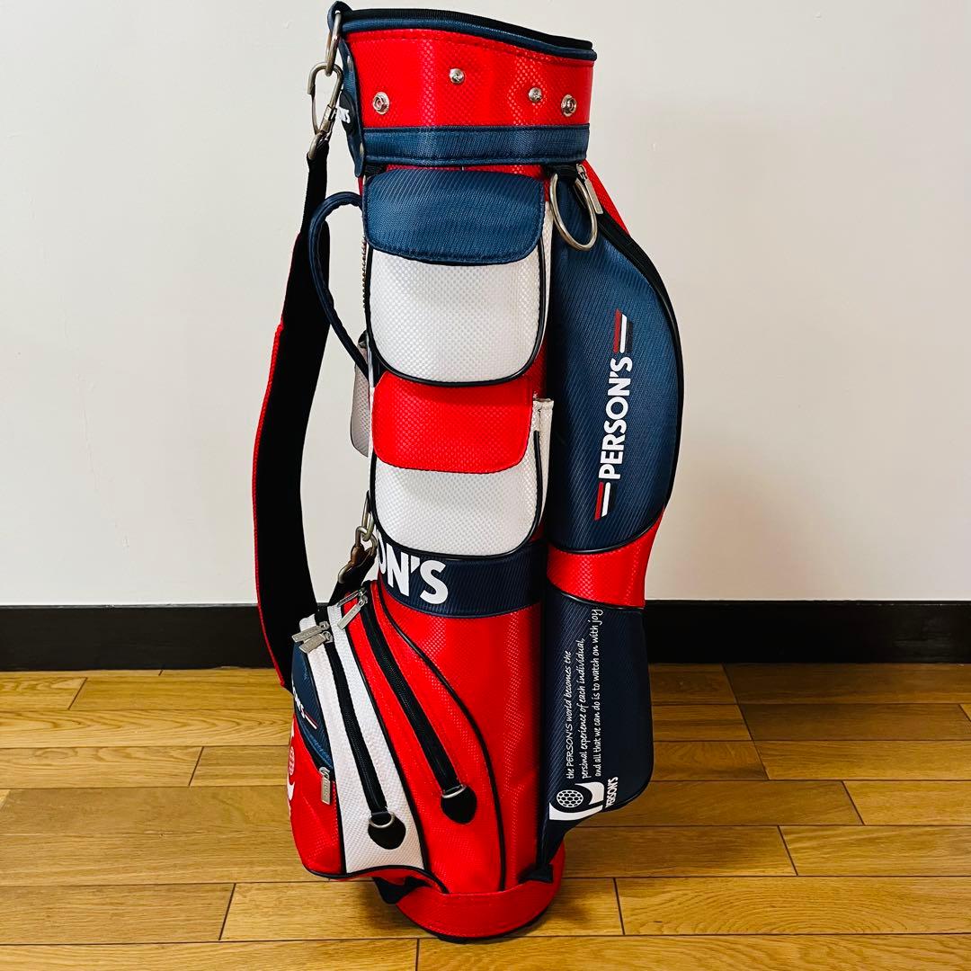 PERSON`S パーソンズ ゴルフバッグ・キャディバッグ　送料込み