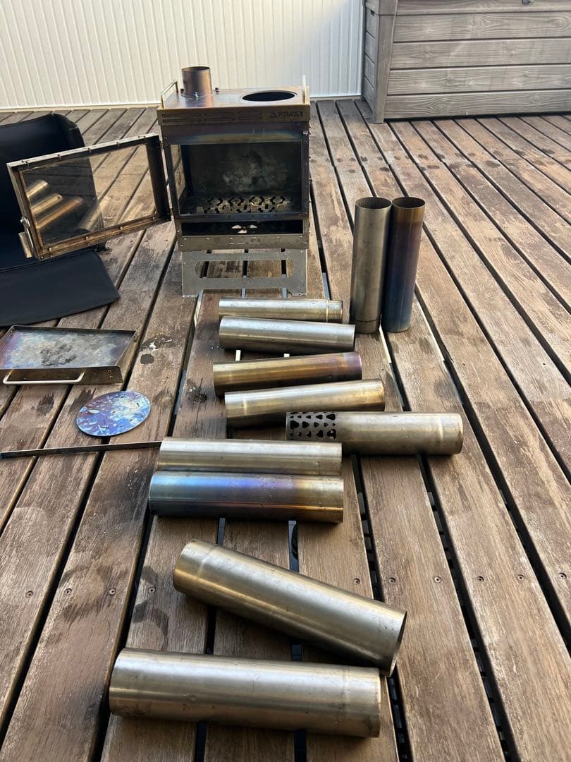 POMOLY ポモリー　Dweller Max Ti 3 チタン薪ストーブ