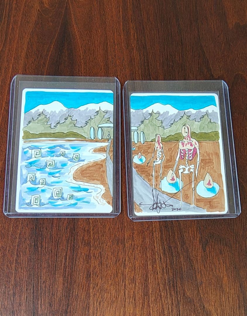 MTG　Blue Mana Battery AP　アーティストプルーフ　アート