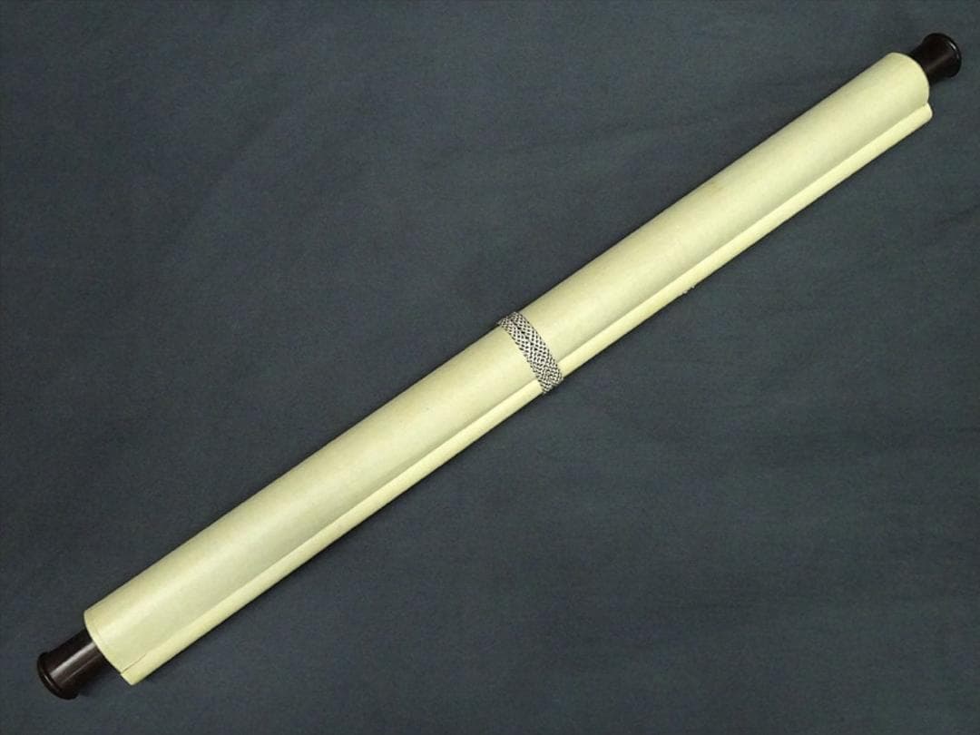 【真作】掛軸 大平華泉『梅月』日本画 紙本 肉筆 共箱付 掛け軸 p02073