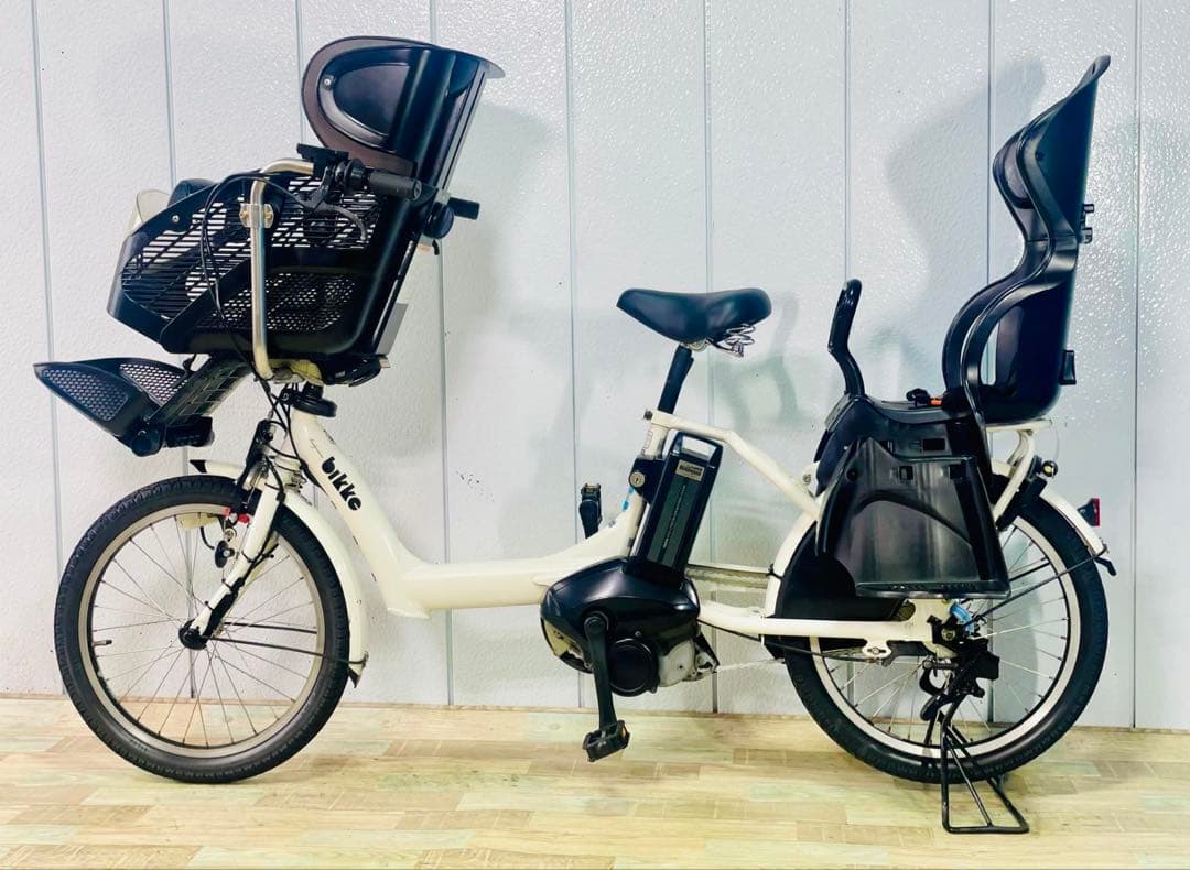 3070ヤマハ12.8アンペア3人乗り対応20インチ子供乗せ　電動アシスト自転車